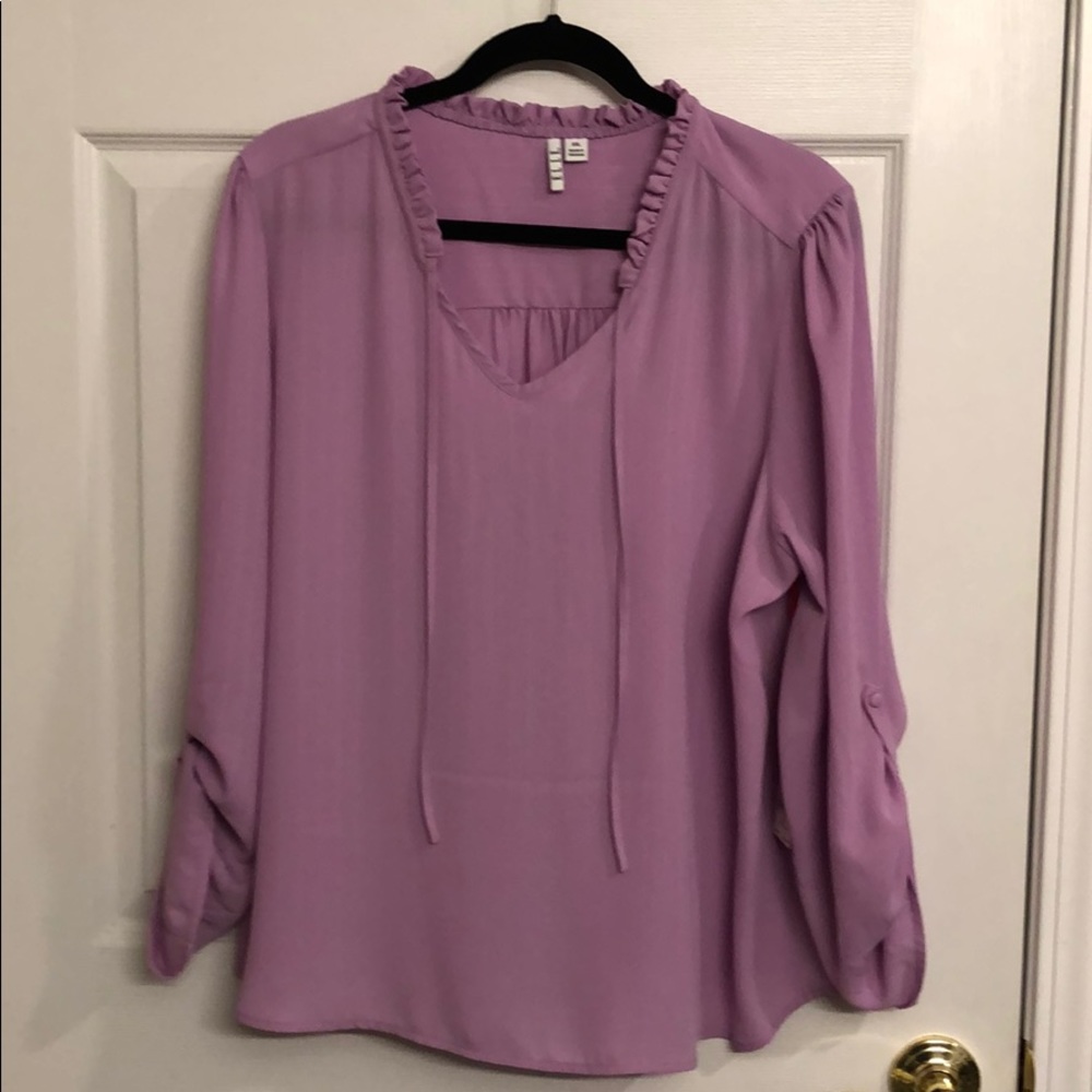 Elle Liliac blouse